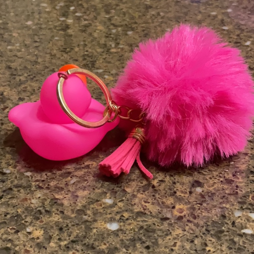 PINK PAMELA RUBBER DUCKIE - Picture 2 of 3